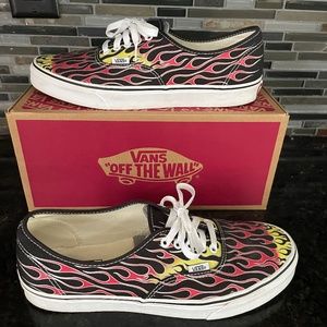 Vans flamed men’s 11.5